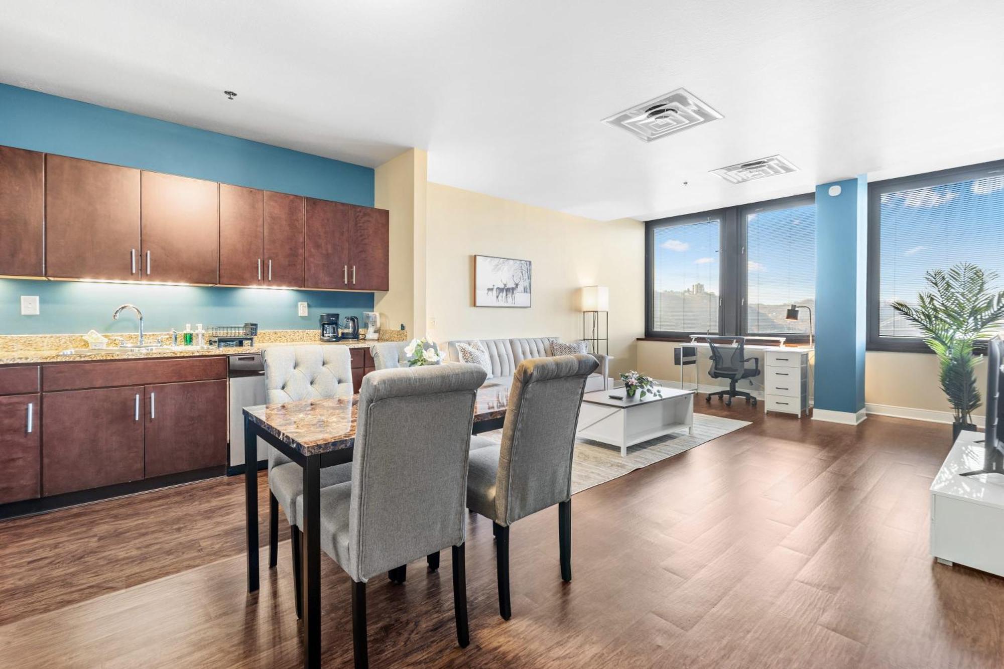Luxury High Rise 1Bd River Views Downtown Pittsburgh Eksteriør bilde